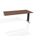 Rokovací stôl Flex, 160x75,5x80 cm, orech/kov
