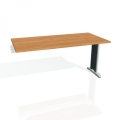 Rokovací stôl Flex, 160x75,5x80 cm, jelša/kov