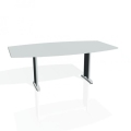 Rokovací stôl Flex, 200x75,5x110 cm, sivý/kov