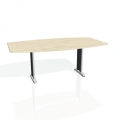 Rokovací stôl Flex, 200x75,5x110 cm, agát/kov