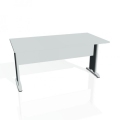 Rokovací stôl Cross, 160x75,5x80 cm, sivý/kov