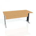 Rokovací stôl Cross, 160x75,5x80 cm, buk/kov