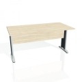 Rokovací stôl Cross, 160x75,5x80 cm, agát/kov