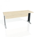 Pracovný stôl Cross, 160x75,5x60 cm, agát/kov