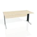 Pracovný stôl Cross, 160x75,5x80 cm, agát/kov