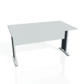 Rokovací stôl Cross, 140x75,5x80 cm, sivý/kov