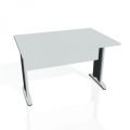 Rokovací stôl Cross, 120x75,5x80 cm, sivý/kov