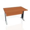 Rokovací stôl Cross, 120x75,5x80 cm, čerešňa/kov