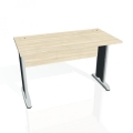 Pracovný stôl Cross, 120x75,5x60 cm, agát/kov