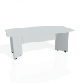 Rokovací stôl Gate, 200x75,5x110 cm, sivá/sivá