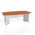 Rokovací stôl Gate, 200x75,5x110 cm, čerešňa/sivá